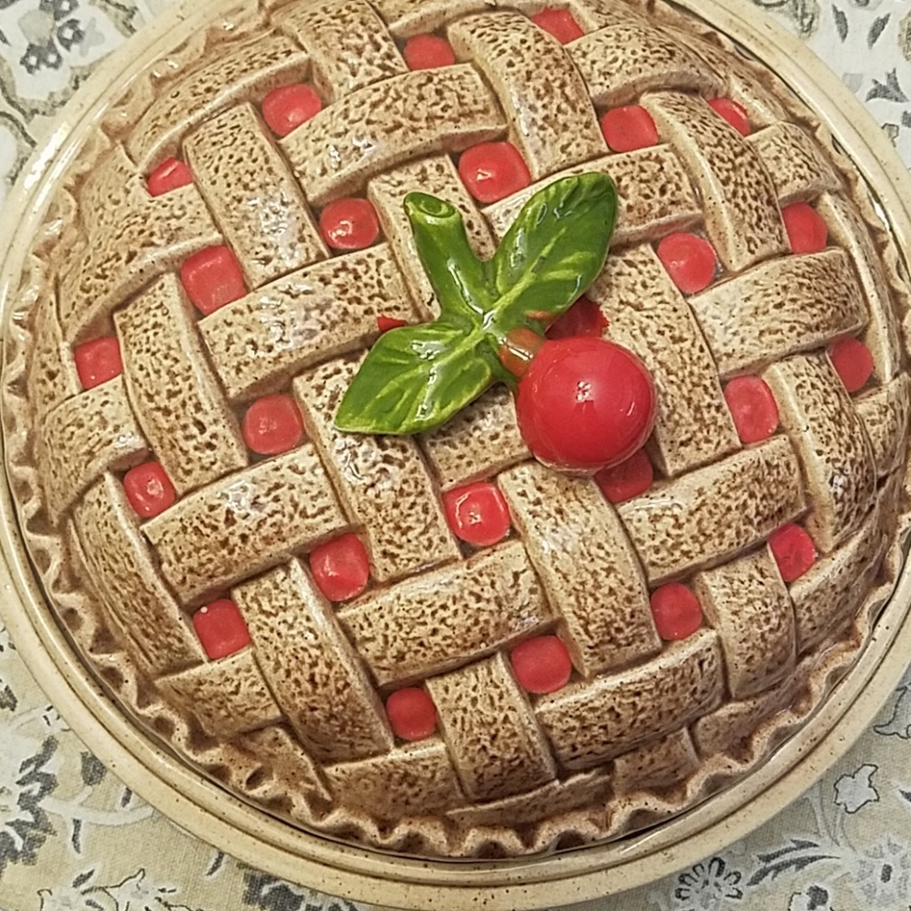 vintage pie dish